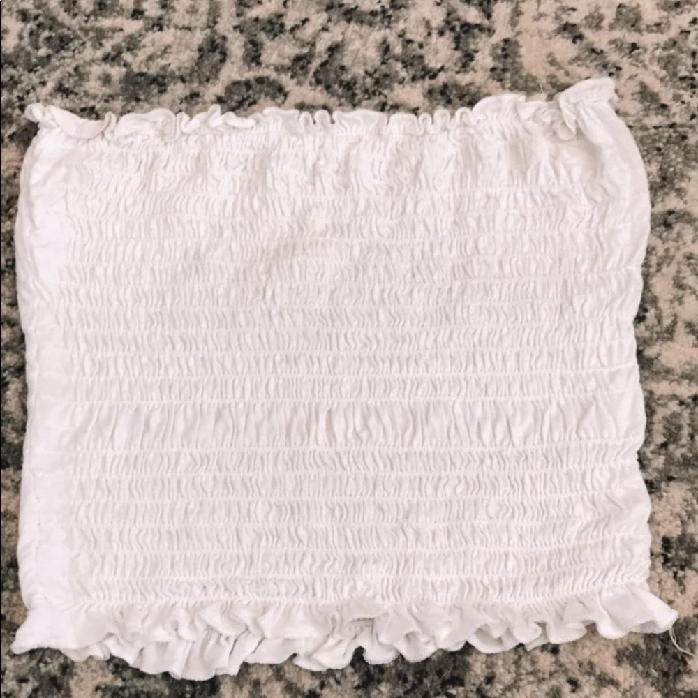 White tube top